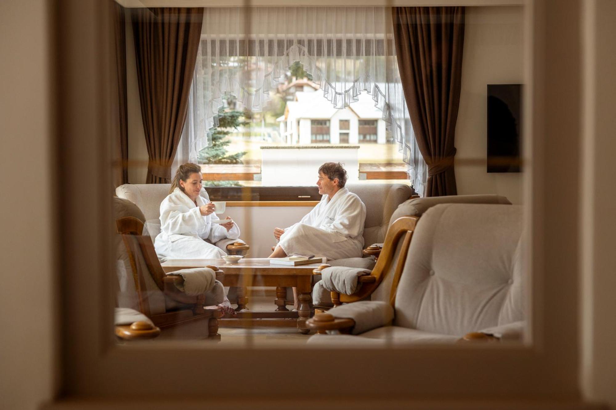 Hotel Terme Antico Bagno Pozza di Fassa Eksteriør bilde